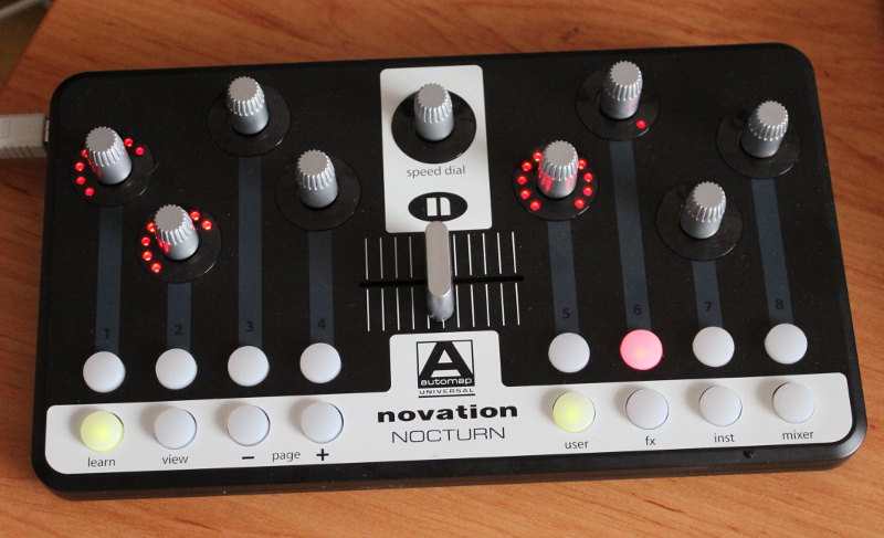 Novation Nocturn in the Ursary